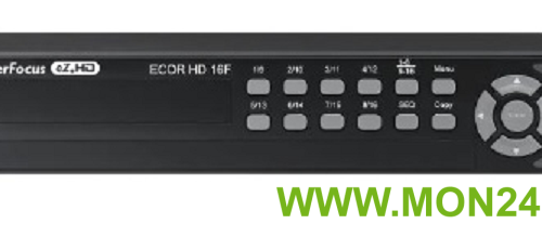 ECOR-HD16F: Видеорегистратор AHD 16-канальный
