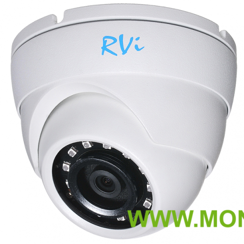 RVi-HDC321VB(3.6): Видеокамера мультиформатная купольная уличная антивандальная