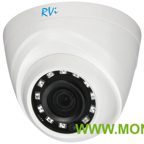 RVi-HDC311B(2.8): Видеокамера мультиформатная купольная