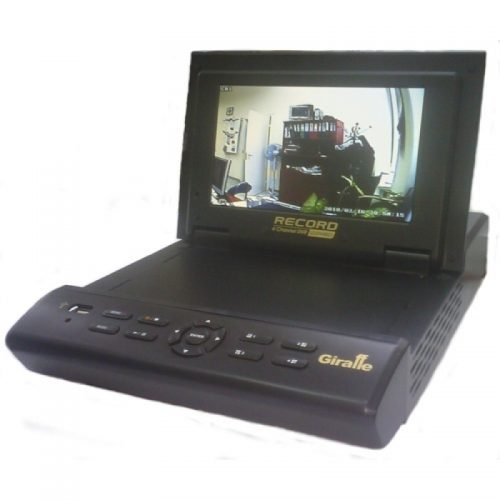 GF-DV0402 RECORD COMBO: Видеорегистратор цифровой 4 канальный, встроенный монитор 7"