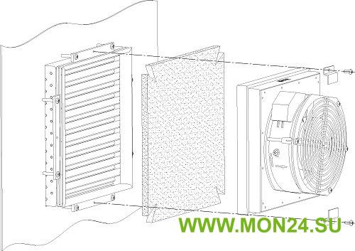 Навесной шкаф st 400x300x200 мм ip66 r5st0432