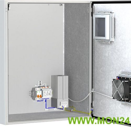 ТШ-12-В1: Шкаф монтажный с обогревом и вентиляцией