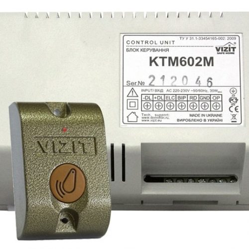 VIZIT-КТМ602R: Контроллер для ключей RF