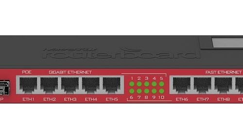 RB2011UiAS-IN: Коммутатор 10-портовый Gigabit Ethernet с РоЕ