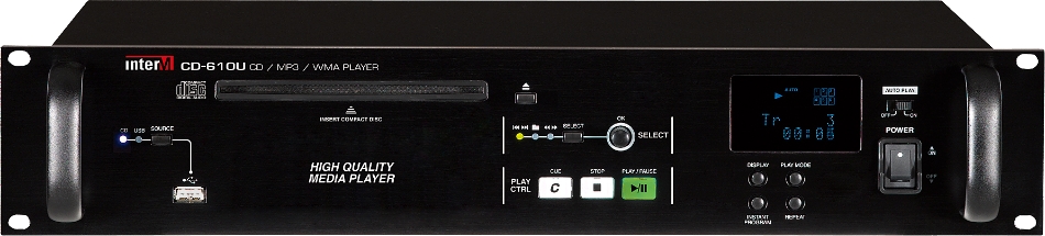 CD-610U: Проигрыватель CD/MP3