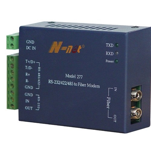 NT-277S: Преобразователь интерфейсов RS-232/422/485 в оптику