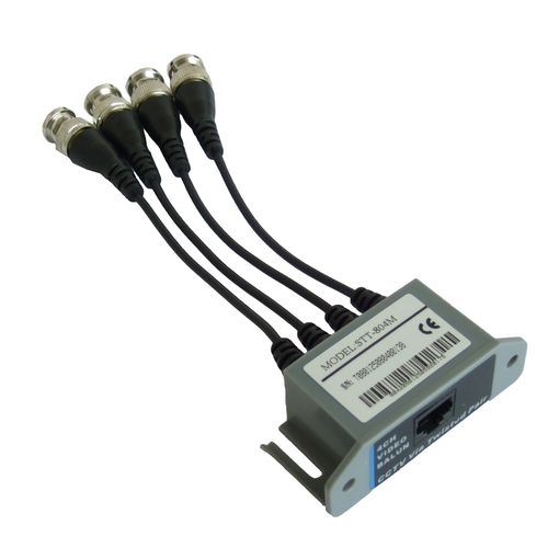 TP-C4R: Приемопередатчик видеосигнала по витой паре 4-канальный