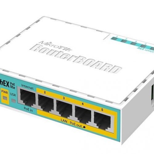 RB750UPr2: Коммутатор 4-портовый Gigabit Ethernet с РоЕ