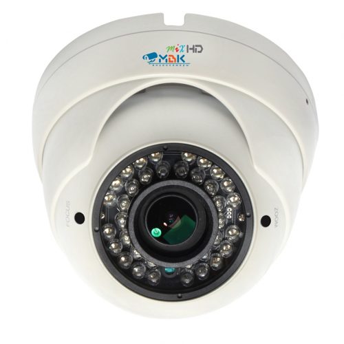 МВК-MV1080 Strong (2,8-12): Видеокамера мультиформатная купольная уличная антивандальная