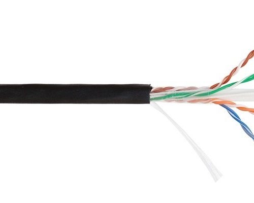 U/UTP 4pair, Cat6, Solid, Out, PE (4640B-BK), кабель витая пара (LAN) для структурированных систем связи: Кабель витая пара (LAN) для структурированных систем связи