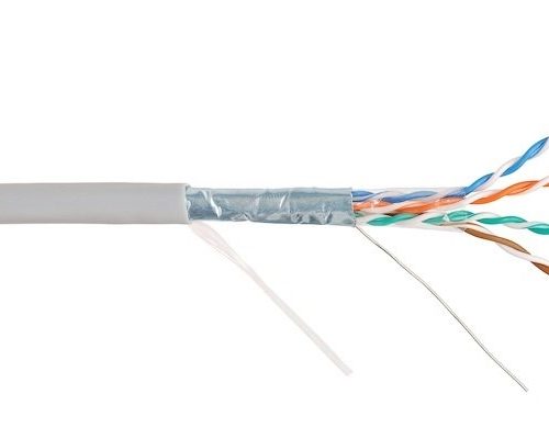 F/UTP 4pair, Cat5e, Solid, In, PVC (4201A-GY), кабель витая пара (LAN) для структурированных систем связи: Кабель витая пара (LAN) для структурированных систем связи