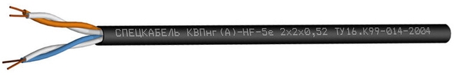 КВПнг(А)-HF-5е 4х2х0,52 (Спецкабель): Кабель для локальных компьютерных сетей