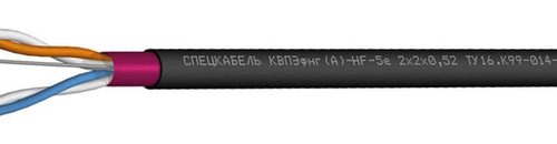 КВПЭфП-5е 4х2х0,52 (Спецкабель): Кабель симметричный для структурированных кабельных систем (FTP) категории 5e, одиночной прокладки