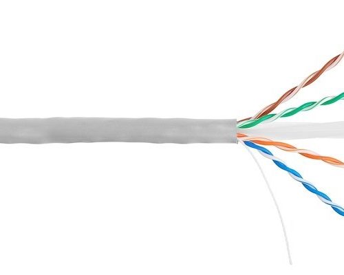 U/UTP 4pair, Cat6, Solid, In, PVC (4140A-GY), кабель витая пара (LAN) для структурированных систем связи: Кабель витая пара (LAN) для структурированных систем связи
