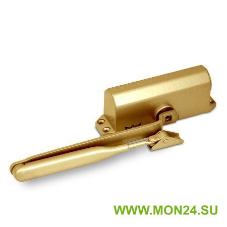 TS-77 EN4 (90кг) (золотой): Доводчик для дверей весом до 90 кг, двухскоростной