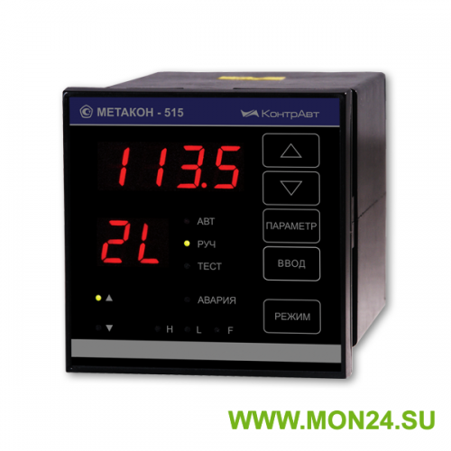 МЕТАКОН-515 быстродействующий универсальный ПИД-регулятор Регуляторы температуры, Измерители, Сигнализаторы, ПИД регуляторы температуры, терморегуляторы
