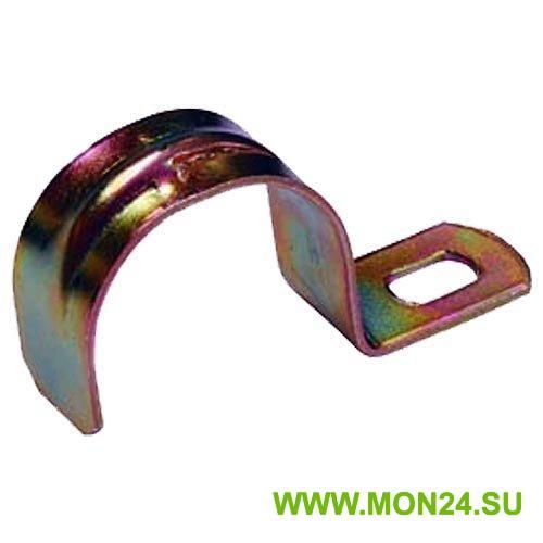Скоба металлическая однолапковая СМО 25-26 (100 шт): Скоба металлическая однолапковая