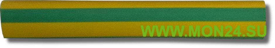 Термоусаживаемая трубка 9,5/4,7 мм, желто-зеленый (2NF20195GY): Термоусаживаемая трубка, самозатухающая