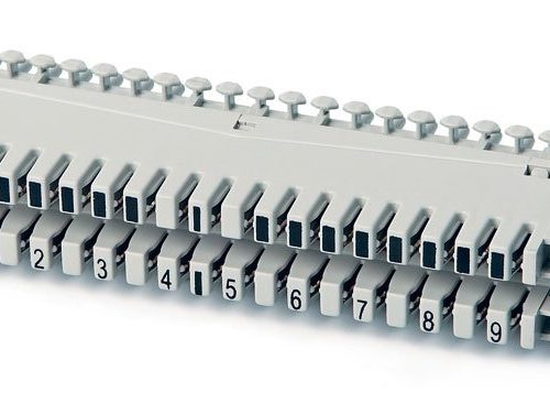 LSA-PLUS плинты 2/10 размыкаемые контакты (6089 1 102-06): Модуль подключение кабеля к кроссовому оборудованию