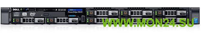 Серверное шасси Dell PowerEdge R630 1xE5-2620v3 1x8Gb 2RRD x8 1x600Gb 10K 2.5" SAS RW H730 iD8En 5720 4P 2x750W 3Y PNBD (210-ACXS-88)