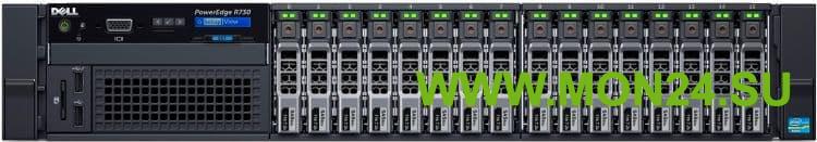 Сервер Dell PowerEdge R730 1xE5-2630v3 2x16Gb 2RRD x16 2.5" NO HDD RW H730 iD8En 5720 4P 2x1100W 3Y PNBD GPU/2xSD 16Gb (210-ACXU-76)