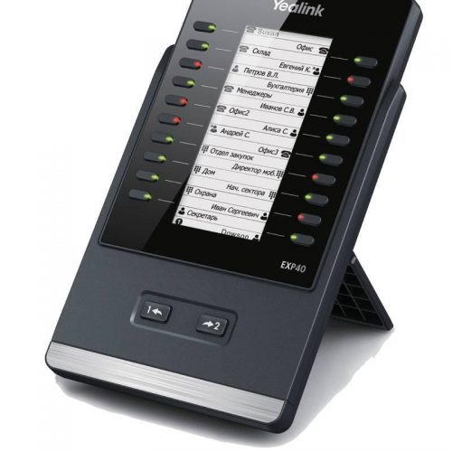 EXP40 модуль расширения с LCD для телефона SIP-T46G, SIP-T48G