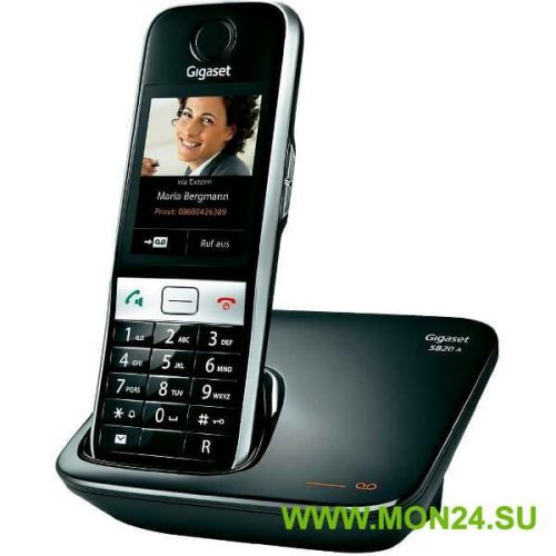 Радиотелефон Gigaset S820A RUS Black