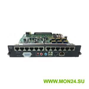 Центральный процессор 80/120 портов (DSIU-6DKT+6SLT, 4AA или VoIP, RS-232, USB, LAN).