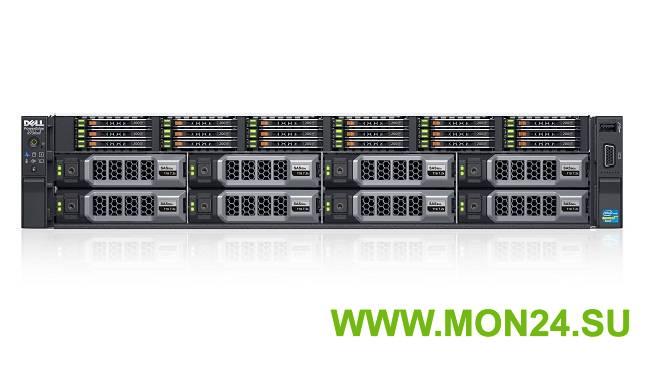 Сервер Dell PowerEdge R730XD 2xE5-2630v3 2x16Gb 2RRD x14 1x600Gb 10K 2.5in3.5 SAS 1x600Gb 10K 2.5" SAS H730 iD8En 5720 4P 2x750W 3Y PNBD (210-ADBC-77)