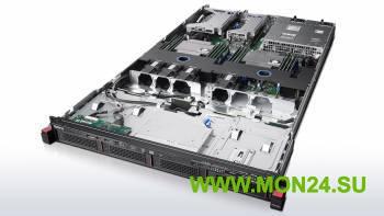 Сервер Lenovo ThinkServer RD350 1xE5-2640v3 1x8Gb x8 2.5" SAS/SATA RW Raid 710 1G 2P 1x750W 1Y Onsite Slide Rail Kit (70D8000PEA)