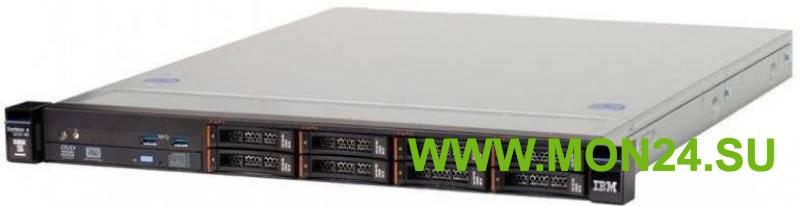 Сервер Lenovo x3250 M6 1xE3-1270v5 1x8Gb 2.5" SAS/SATA M1210 1x460W O/Bay (3943ECG)