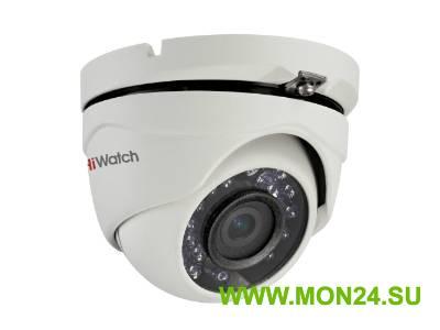 Уличная купольная HD-TVI камера HiWatch DS-T203