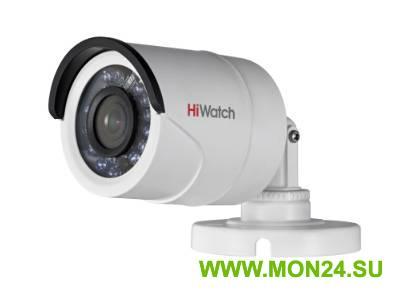Уличная цилиндрическая HD-TVI камера HiWatch DS-T100