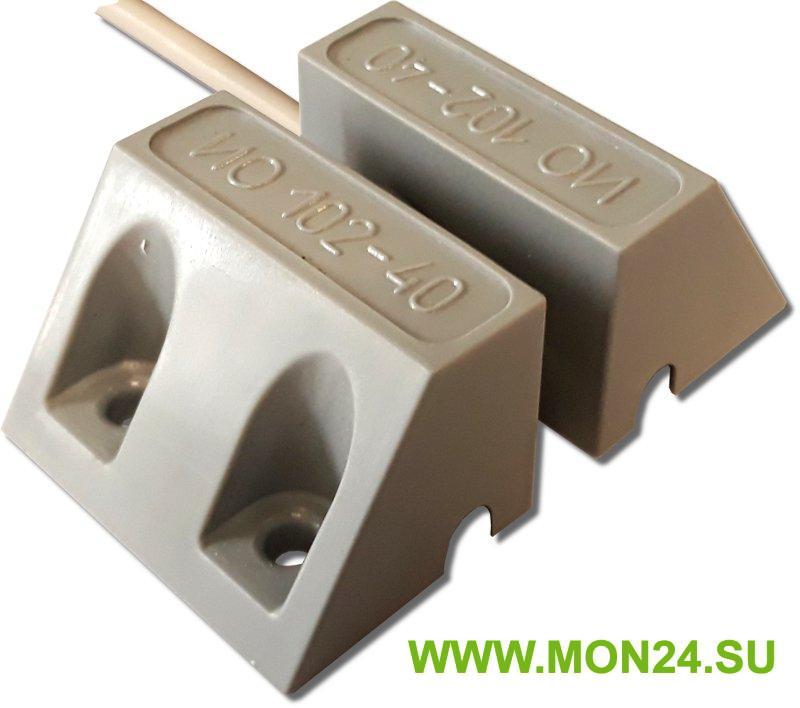 ИО 102-40 БЗП (3): Извещатель охранный точечный магнитоконтактный, кабель в металлорукаве