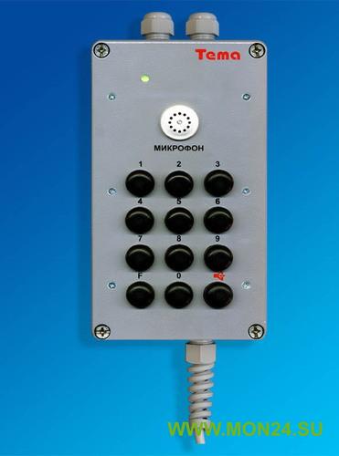 Прибор громкой связи с внешним громкоговорителем для абонентской линии УАТС Tema-E11.22-m65