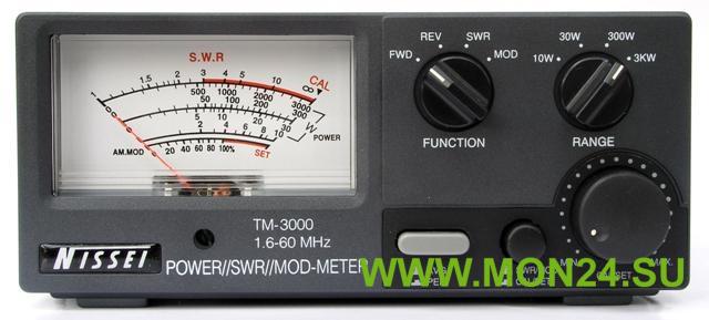 Прибор для измерения КСВ и мощности NISSEI TM-3000