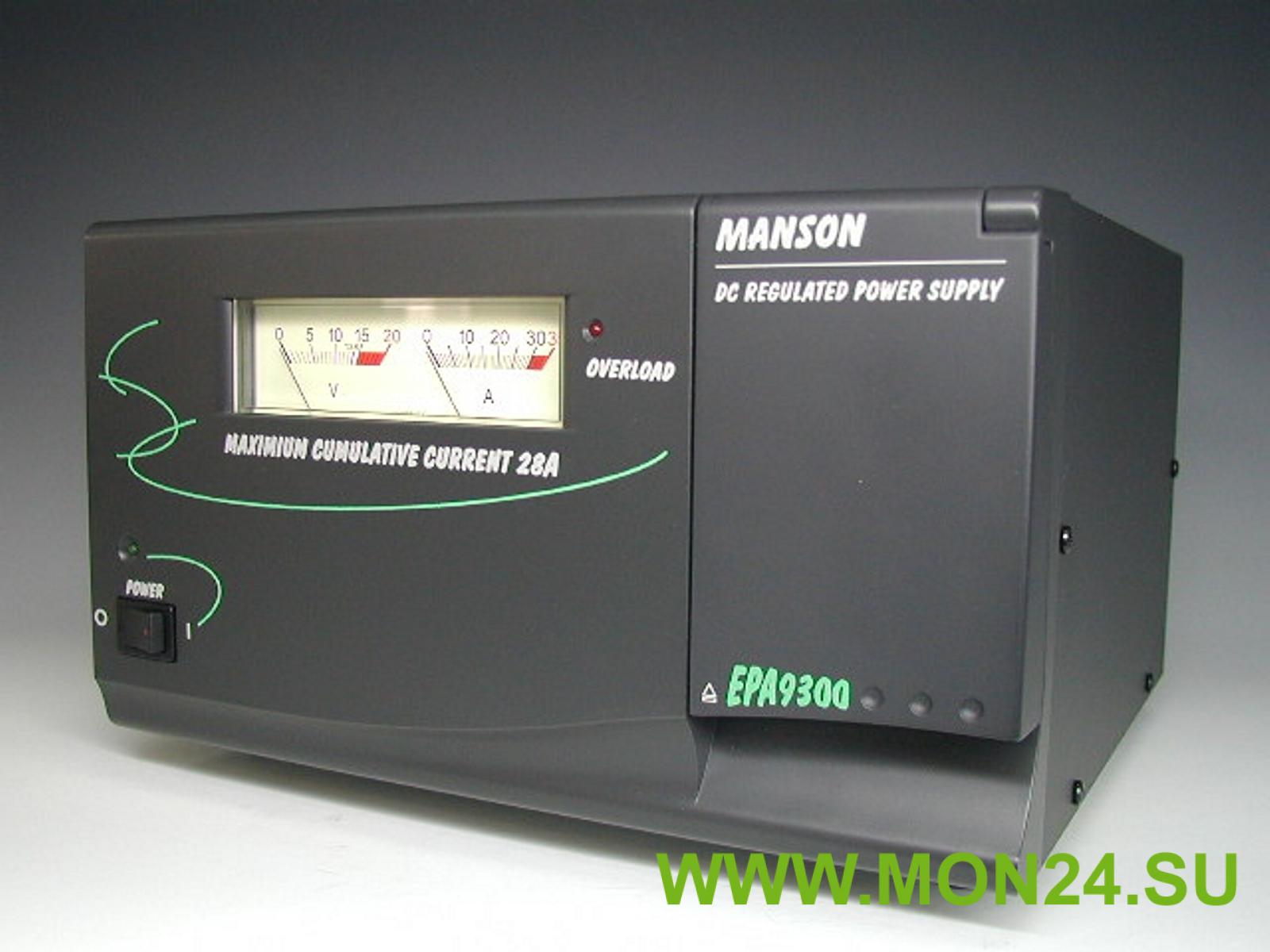 Блок питания трансформаторный Manson EPA-9300