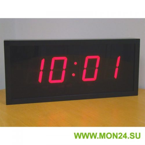 ЦПВ.4.100: Цифровые часы с высотой знака 100 мм