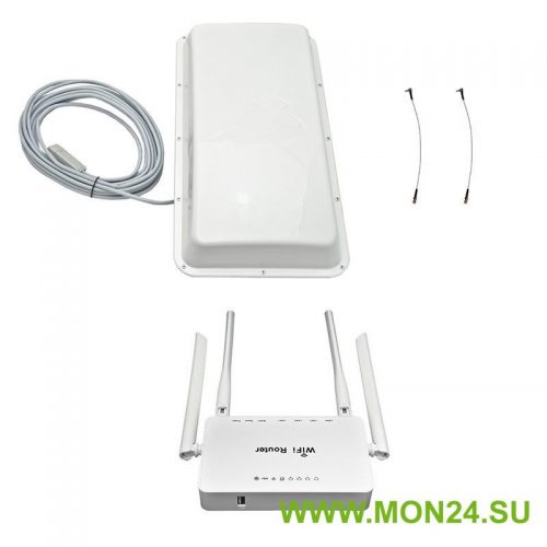 Дача-Универсал USB на базе антенны 2x15 дБ со встроенным модемом: Усилитель 3G/4G