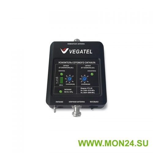 Репитер 4G Vegatel VT2-4G (70 дБ, 100 мВт)