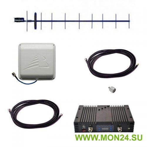 Усилитель сигнала сотового телефона Baltic Signal BS-GSM-80-kit (до 1000 м2)