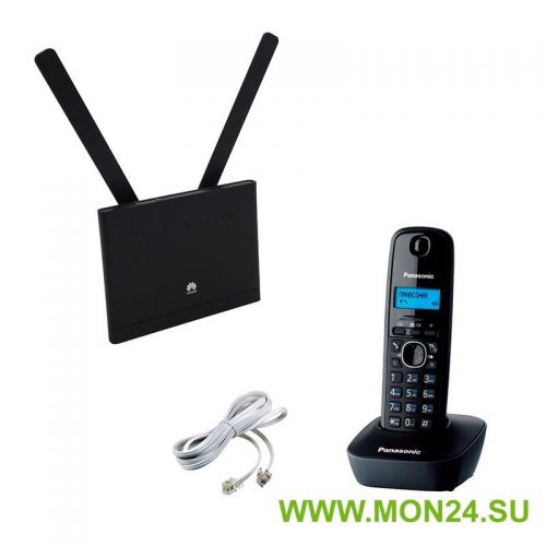 Стационарный GSM-телефон на базе роутера и DECT-трубки