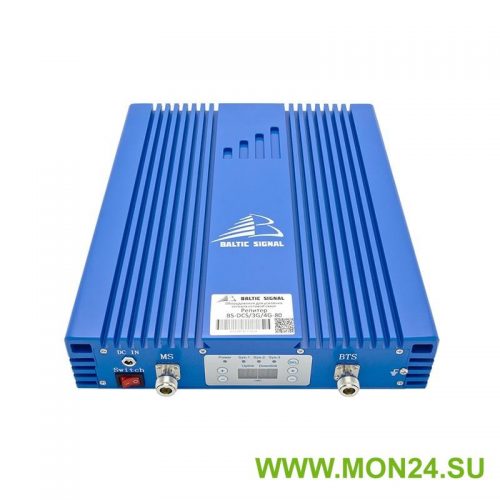 /LTE1800+3G+4G Baltic Signal BS-DCS/3G/4G-80 (80 дБ, 1000 мВт): Репитер GSM