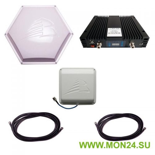 Комплект Baltic Signal для усиления GSM/LTE 1800 и 3G (до 800 м2)