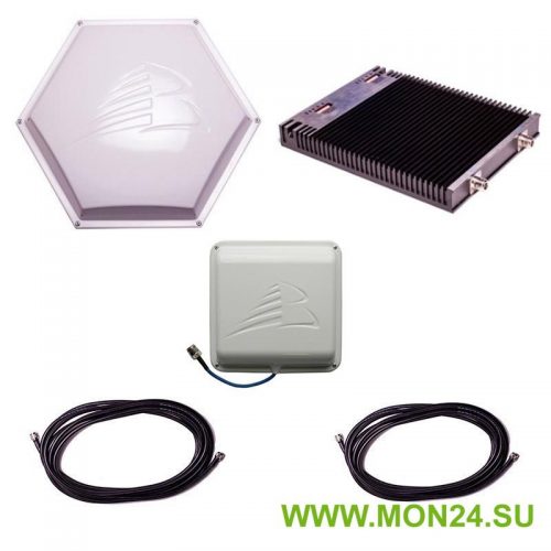 Комплект Baltic Signal для усиления GSM/LTE 1800 и 3G (до 400 м2)