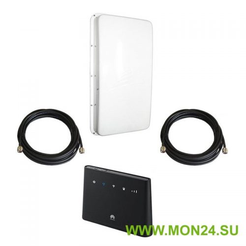 Роутер 3G/4G Huawei B310 с панельной антенной 3G/4G 2x15 дБ