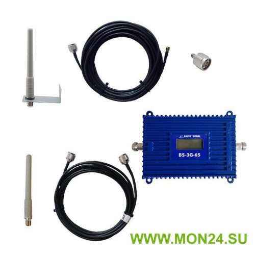 Усилитель 3G сигнала Baltic Signal BS-3G-60-kit (до 100 м2)
