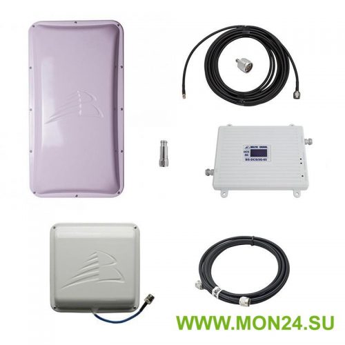 Усилитель GSM+LTE+3G Baltic Signal BS-DCS/3G-65-kit (до 200 м2)