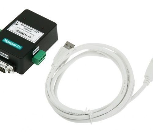 Меркурий-221 адаптер USB в CAN/RS-232/RS485