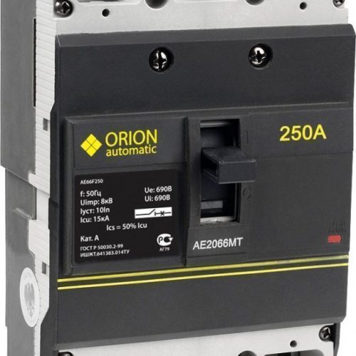 Автоматический выключатель АЕ 2066 МТ (К.С.) 250А (контакт сигнализации)